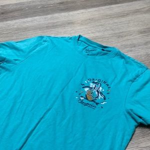 Men’s original penguin teal T-shirt
